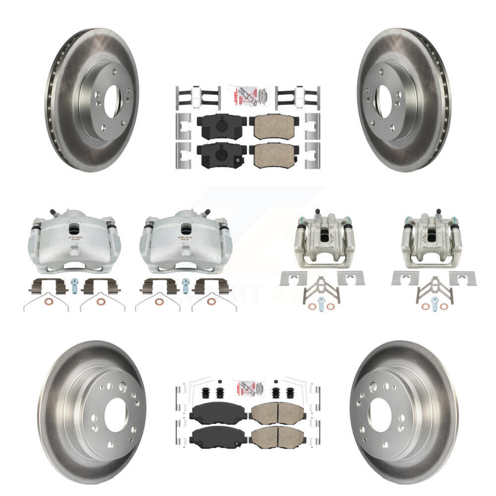 Transit Auto KCG-101663N Disc Brake Kit for 2003-2011 Honda Element - Front and Rear product image