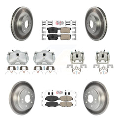 Transit Auto KCG-101663N Disc Brake Kit for 2003-2011 Honda Element - Front and Rear product image