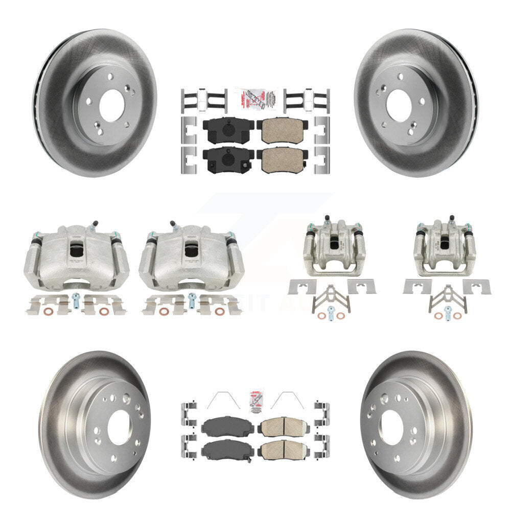Transit Auto KCG-101667N Disc Brake Kit for 1999-2008 Acura TL - Front and Rear product image