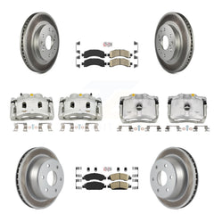Transit Auto KCG-101677N Disc Brake Kit for 2009-2014 Chevrolet Express 1500, GMC Savana 1500 - Front and Rear product image