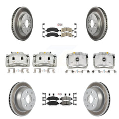 Transit Auto KCG-101679N Disc Brake Kit for 2009-2014 Chevrolet Express 1500, GMC Savana 1500 - Front and Rear product image
