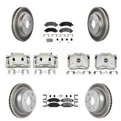 Transit Auto KCG-101682N Disc Brake Kit for 2009-2014 Chevrolet Express 1500, GMC Savana 1500 - Front and Rear product image