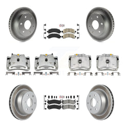 Transit Auto KCG-101684N Disc Brake Kit for 2002-2008 Cadillac Escalade, Chevrolet Avalanche 1500, Chevrolet Express 1500 & more - Front and Rear product image