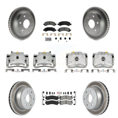 Transit Auto KCG-101686N Disc Brake Kit for 2002-2008 Cadillac Escalade, Chevrolet Avalanche 1500, Chevrolet Express 1500 & more - Front and Rear product image