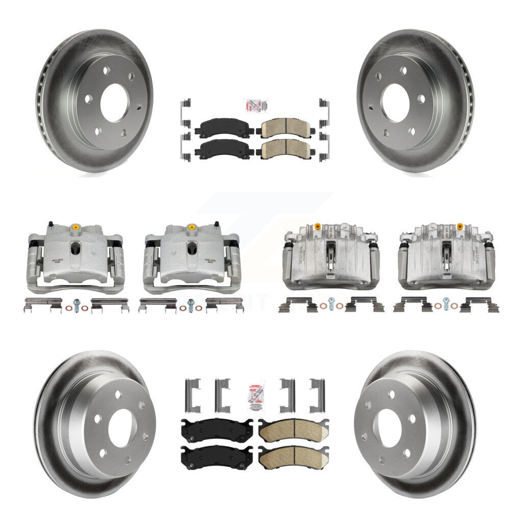 Transit Auto KCG-101689N Disc Brake Kit for 2002 Chevrolet Avalanche 1500 - Front and Rear product image