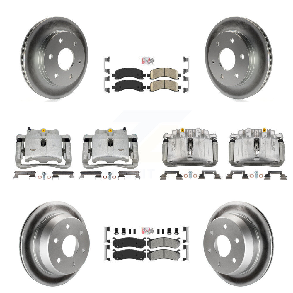 Transit Auto KCG-101690N Disc Brake Kit for 2002 Chevrolet Avalanche 1500 - Front and Rear product image