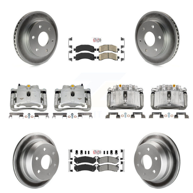 Transit Auto KCG-101690N Disc Brake Kit for 2002 Chevrolet Avalanche 1500 - Front and Rear product image