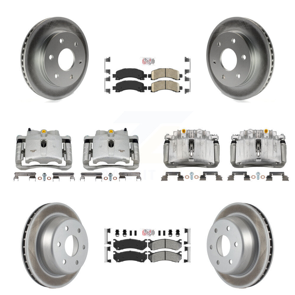 Transit Auto KCG-101694N Disc Brake Kit for 2002 Chevrolet Tahoe, GMC Yukon, GMC Yukon XL 1500 - Front and Rear product image