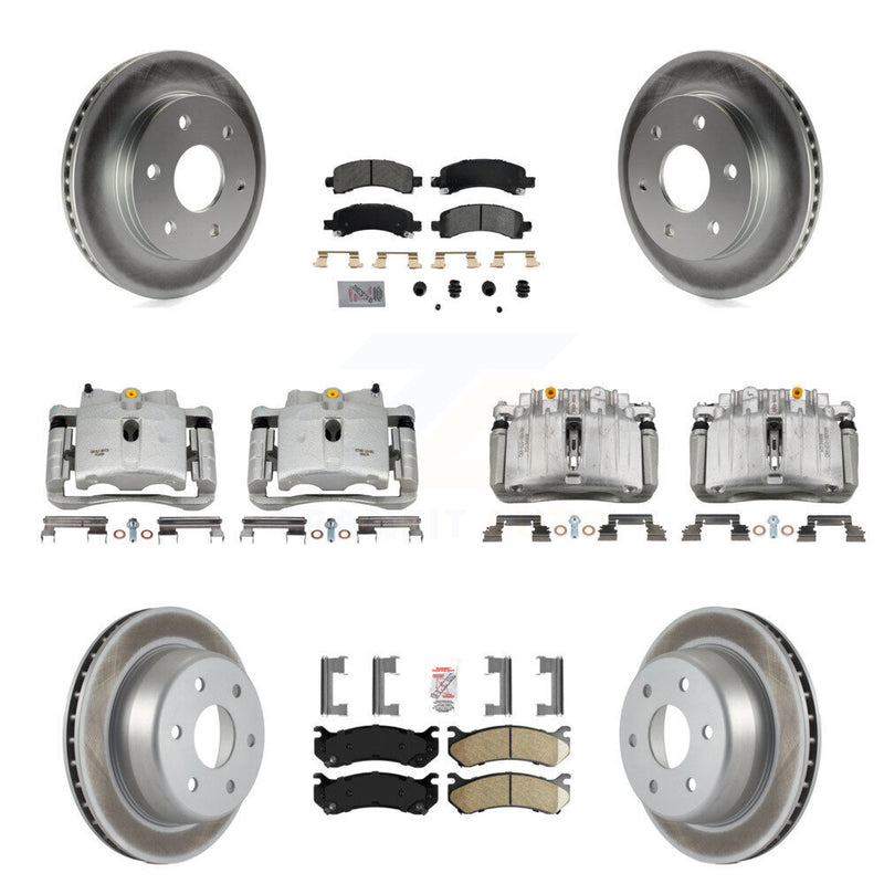 Transit Auto KCG-101695N Disc Brake Kit for 2002 Chevrolet Tahoe, GMC Yukon, GMC Yukon XL 1500 - Front and Rear product image