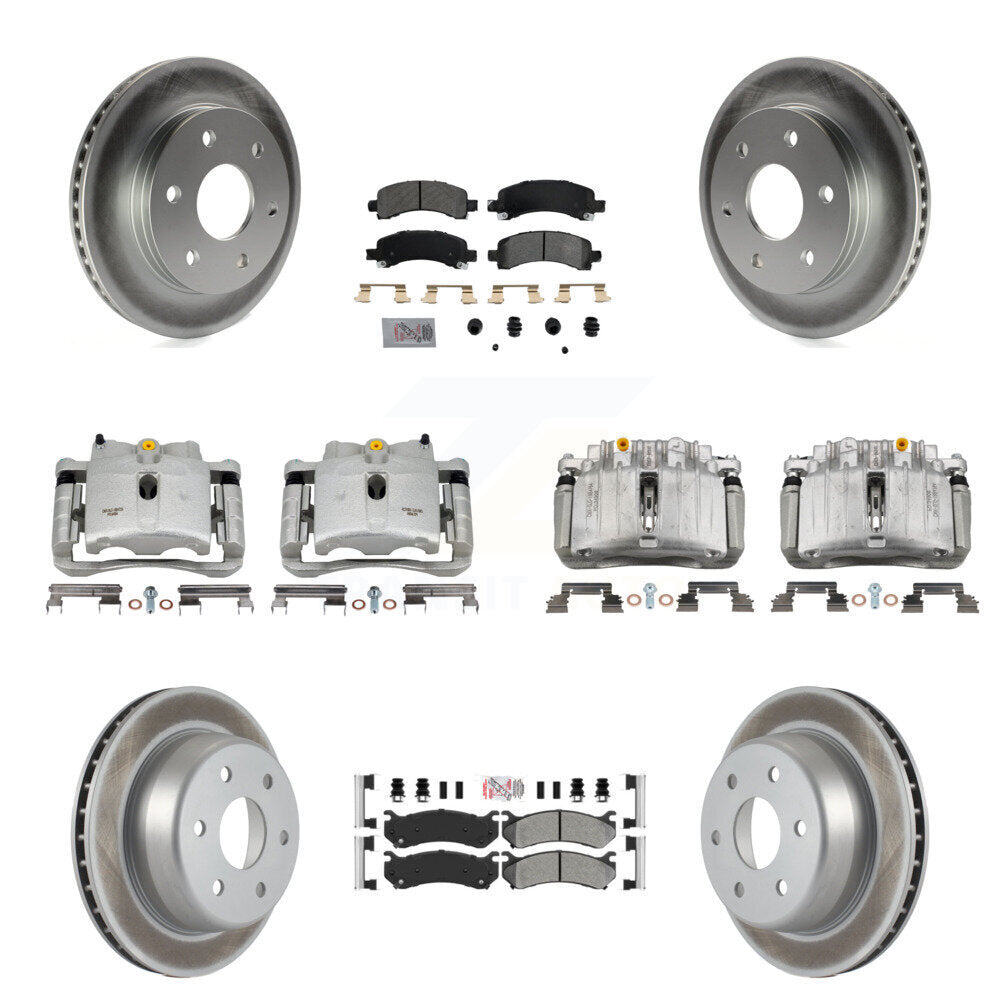 Transit Auto KCG-101696N Disc Brake Kit for 2002 Chevrolet Tahoe, GMC Yukon, GMC Yukon XL 1500 - Front and Rear product image