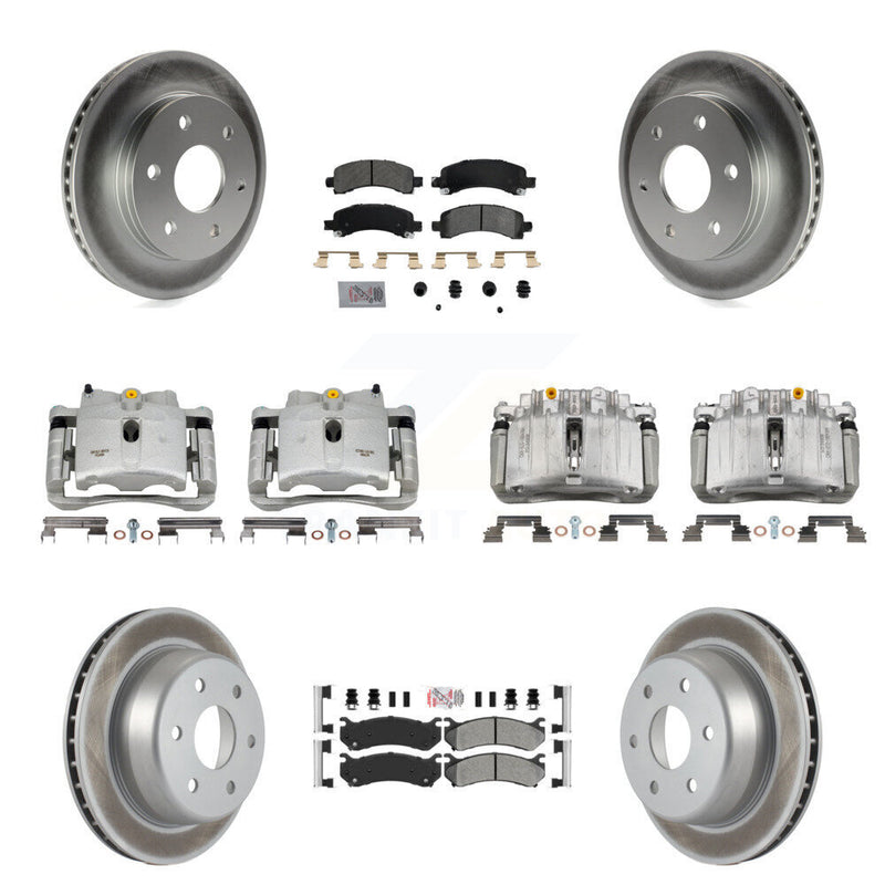 Transit Auto KCG-101696N Disc Brake Kit for 2002 Chevrolet Tahoe, GMC Yukon, GMC Yukon XL 1500 - Front and Rear product image