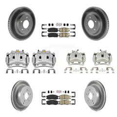 Transit Auto KCG-101698N Disc Brake Kit for 2007-2015 Chevrolet Captiva Sport, Saturn Vue, Chevrolet Equinox & more - Front and Rear product image