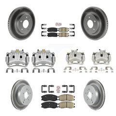 Transit Auto KCG-101699N Disc Brake Kit for 2007-2015 Chevrolet Captiva Sport, Saturn Vue, Chevrolet Equinox & more - Front and Rear product image