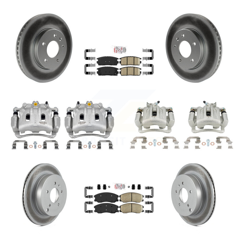 Transit Auto KCG-101700N Disc Brake Kit for 2007-2015 Chevrolet Captiva Sport, Saturn Vue, Chevrolet Equinox & more - Front and Rear product image