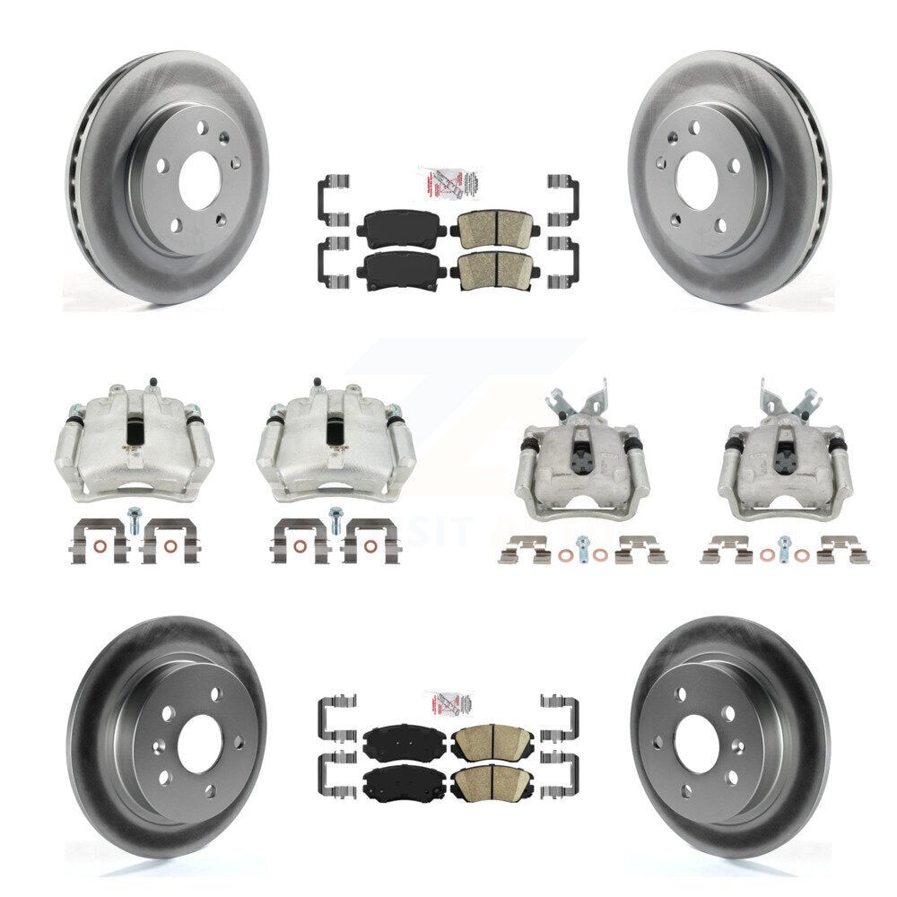 Transit Auto KCG-101709N Disc Brake Kit for 2013 Chevrolet Malibu - Front and Rear product image