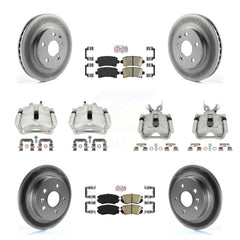 Transit Auto KCG-101709N Disc Brake Kit for 2013 Chevrolet Malibu - Front and Rear product image