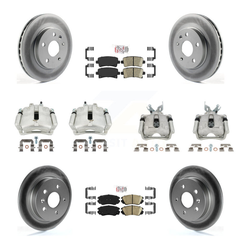 Transit Auto KCG-101709N Disc Brake Kit for 2013 Chevrolet Malibu - Front and Rear product image