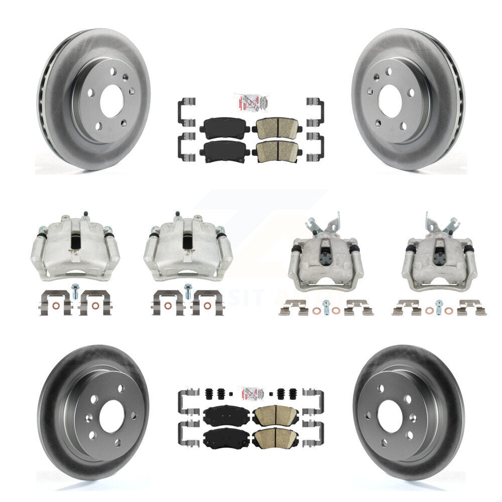 Transit Auto KCG-101710N Disc Brake Kit for 2013 Chevrolet Malibu - Front and Rear product image