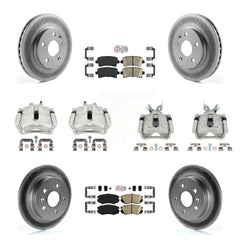 Transit Auto KCG-101710N Disc Brake Kit for 2013 Chevrolet Malibu - Front and Rear product image