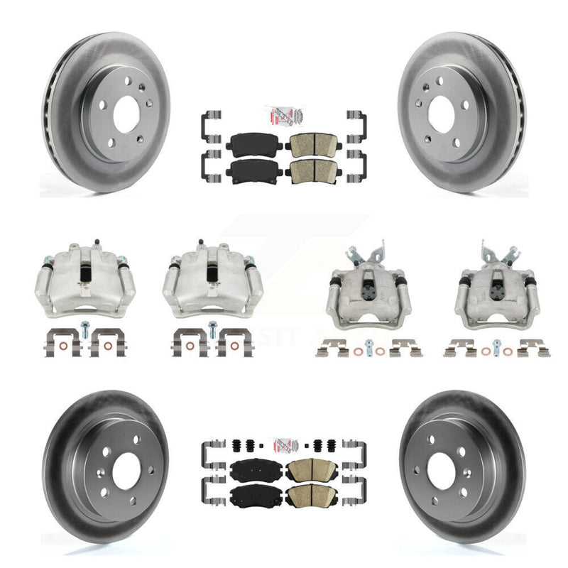 Transit Auto KCG-101710N Disc Brake Kit for 2013 Chevrolet Malibu - Front and Rear product image