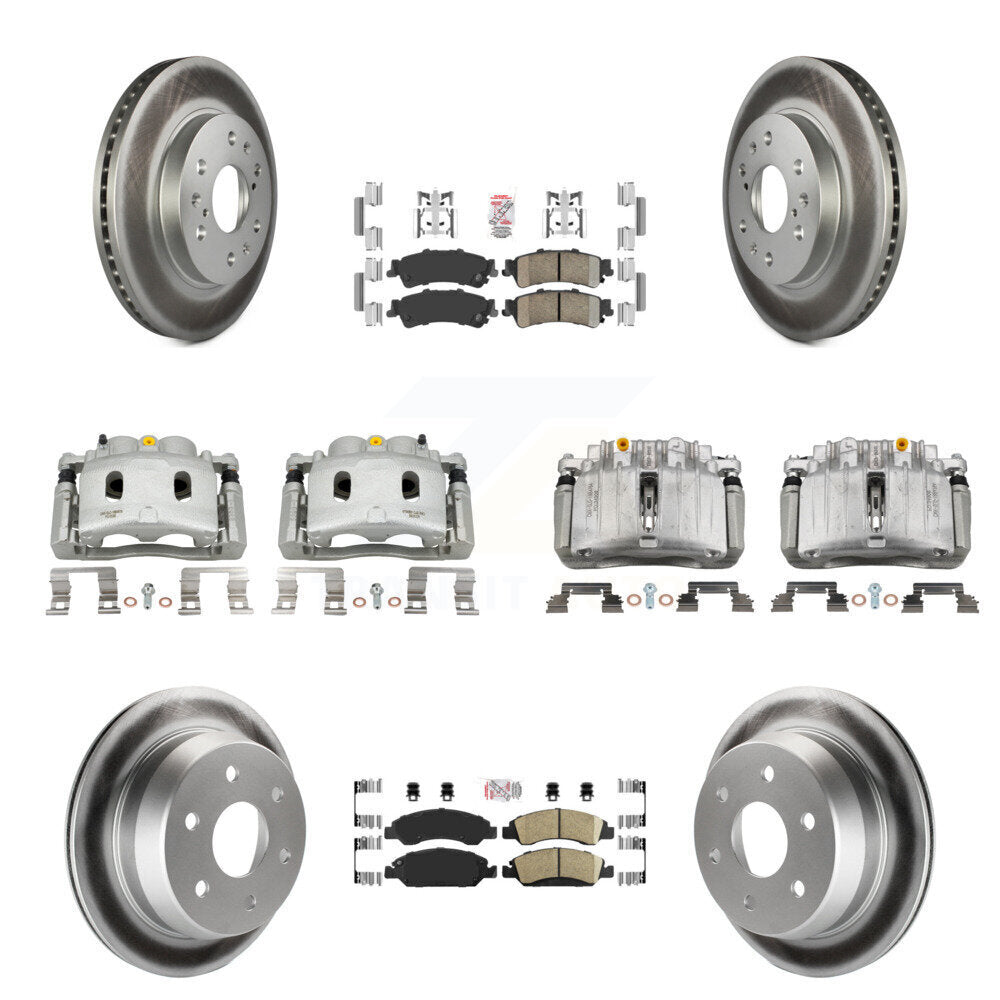 Transit Auto KCG-101713N Disc Brake Kit for 2007 Chevrolet Silverado 1500 Classic - Front and Rear product image