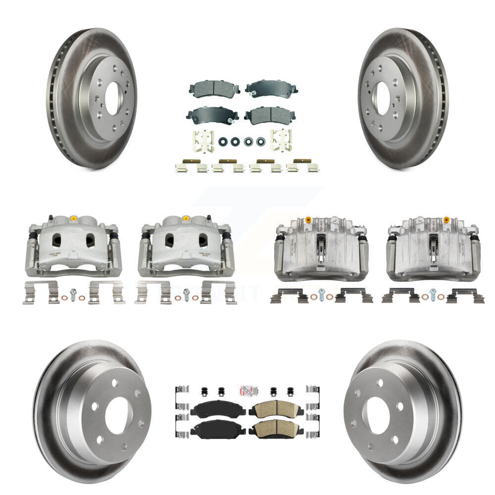 Transit Auto KCG-101718N Disc Brake Kit for 2007 Chevrolet Silverado 1500 Classic - Front and Rear product image