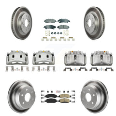 Transit Auto KCG-101718N Disc Brake Kit for 2007 Chevrolet Silverado 1500 Classic - Front and Rear product image