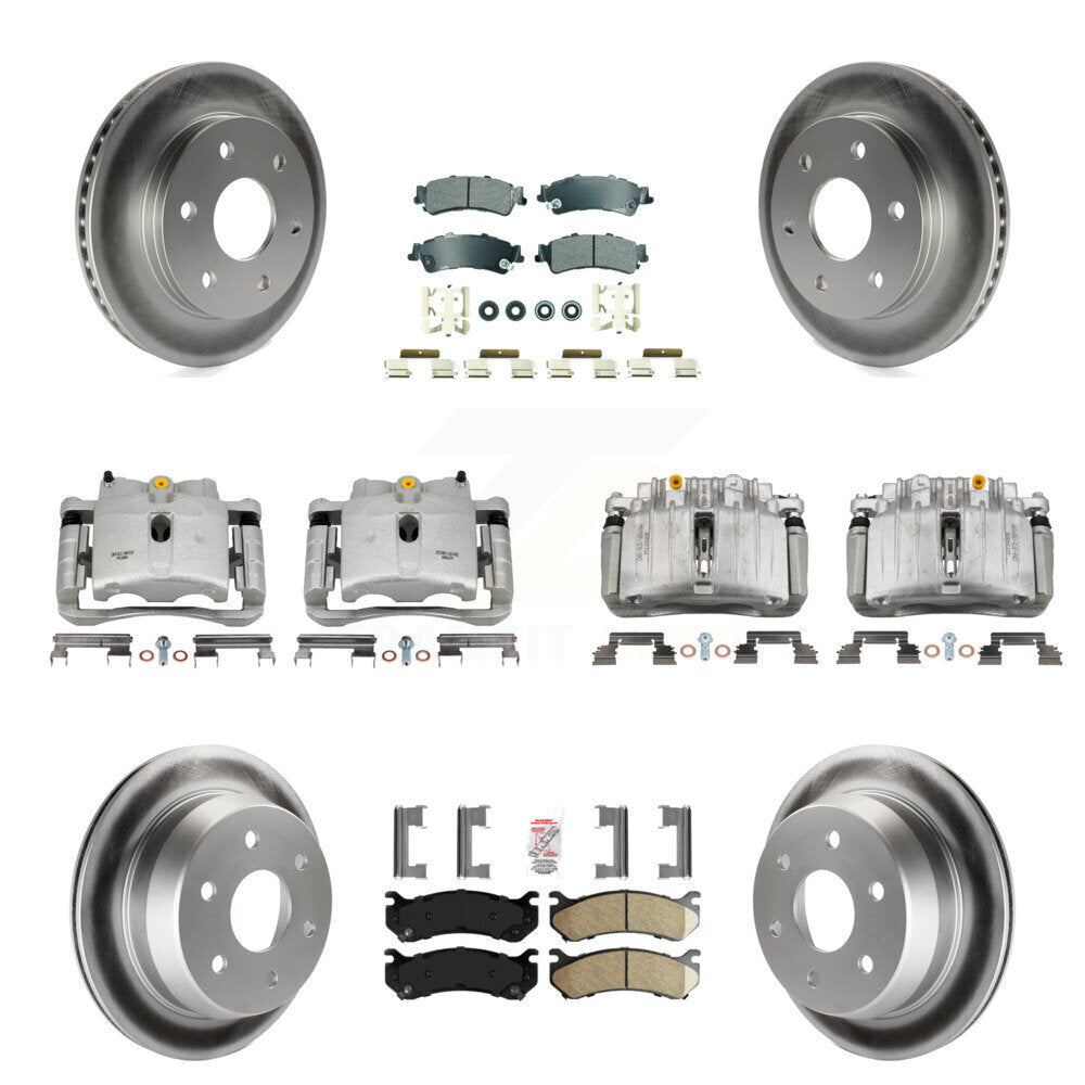 Transit Auto KCG-101719N Disc Brake Kit for 2007 Chevrolet Silverado 1500 Classic, GMC Sierra 1500 Classic - Front and Rear product image
