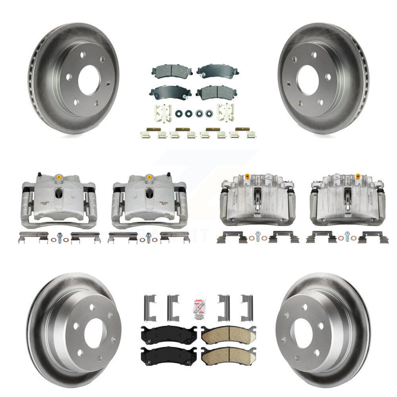 Transit Auto KCG-101719N Disc Brake Kit for 2007 Chevrolet Silverado 1500 Classic, GMC Sierra 1500 Classic - Front and Rear product image