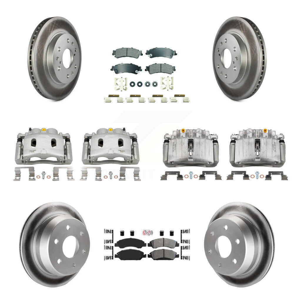 Transit Auto KCG-101722N Disc Brake Kit for 2007 Chevrolet Silverado 1500 Classic - Front and Rear product image