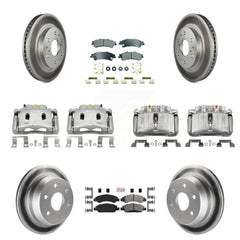 Transit Auto KCG-101722N Disc Brake Kit for 2007 Chevrolet Silverado 1500 Classic - Front and Rear product image