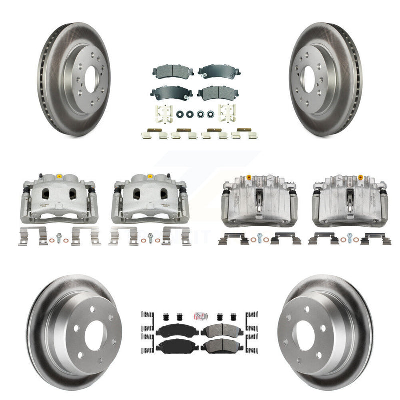 Transit Auto KCG-101722N Disc Brake Kit for 2007 Chevrolet Silverado 1500 Classic - Front and Rear product image