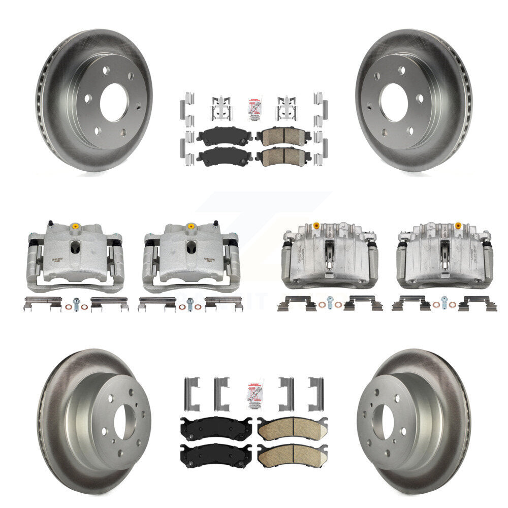 Transit Auto KCG-101728N Disc Brake Kit for 2007 GMC Sierra 1500 Classic - Front and Rear product image