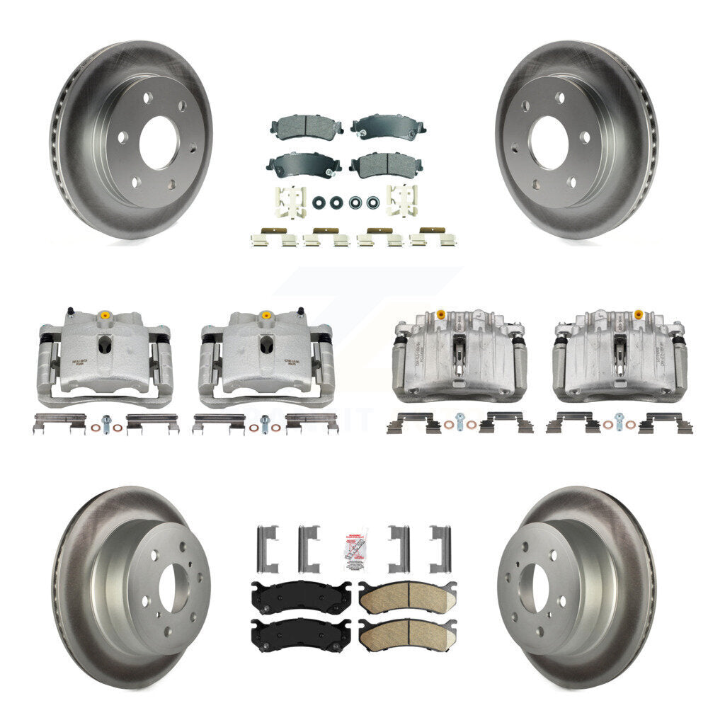 Transit Auto KCG-101730N Disc Brake Kit for 2007 GMC Sierra 1500 Classic - Front and Rear product image