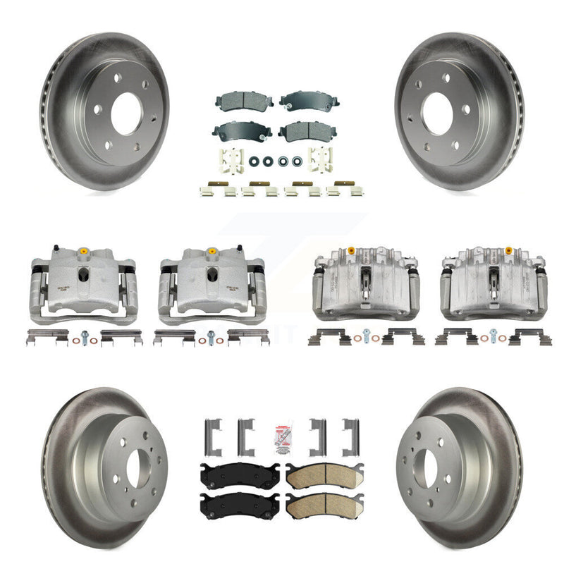 Transit Auto KCG-101730N Disc Brake Kit for 2007 GMC Sierra 1500 Classic - Front and Rear product image