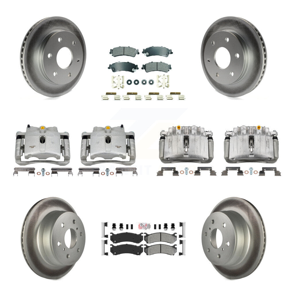Transit Auto KCG-101731N Disc Brake Kit for 2007 GMC Sierra 1500 Classic - Front and Rear product image