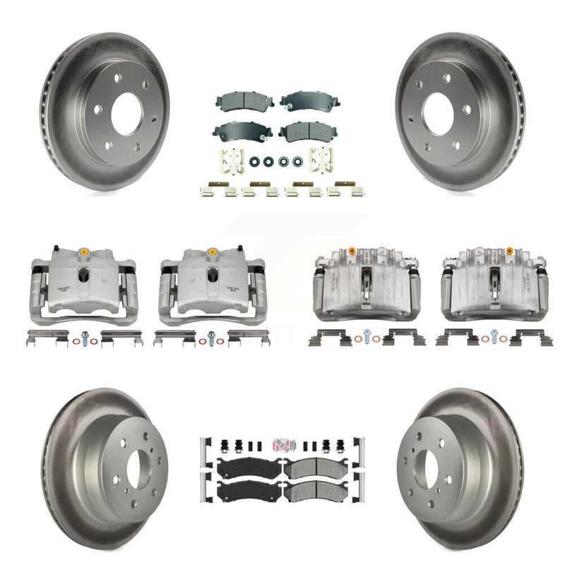 Transit Auto KCG-101731N Disc Brake Kit for 2007 GMC Sierra 1500 Classic - Front and Rear product image