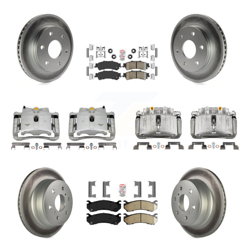 Transit Auto KCG-101732N Disc Brake Kit for 2007 GMC Sierra 1500 Classic - Front and Rear product image
