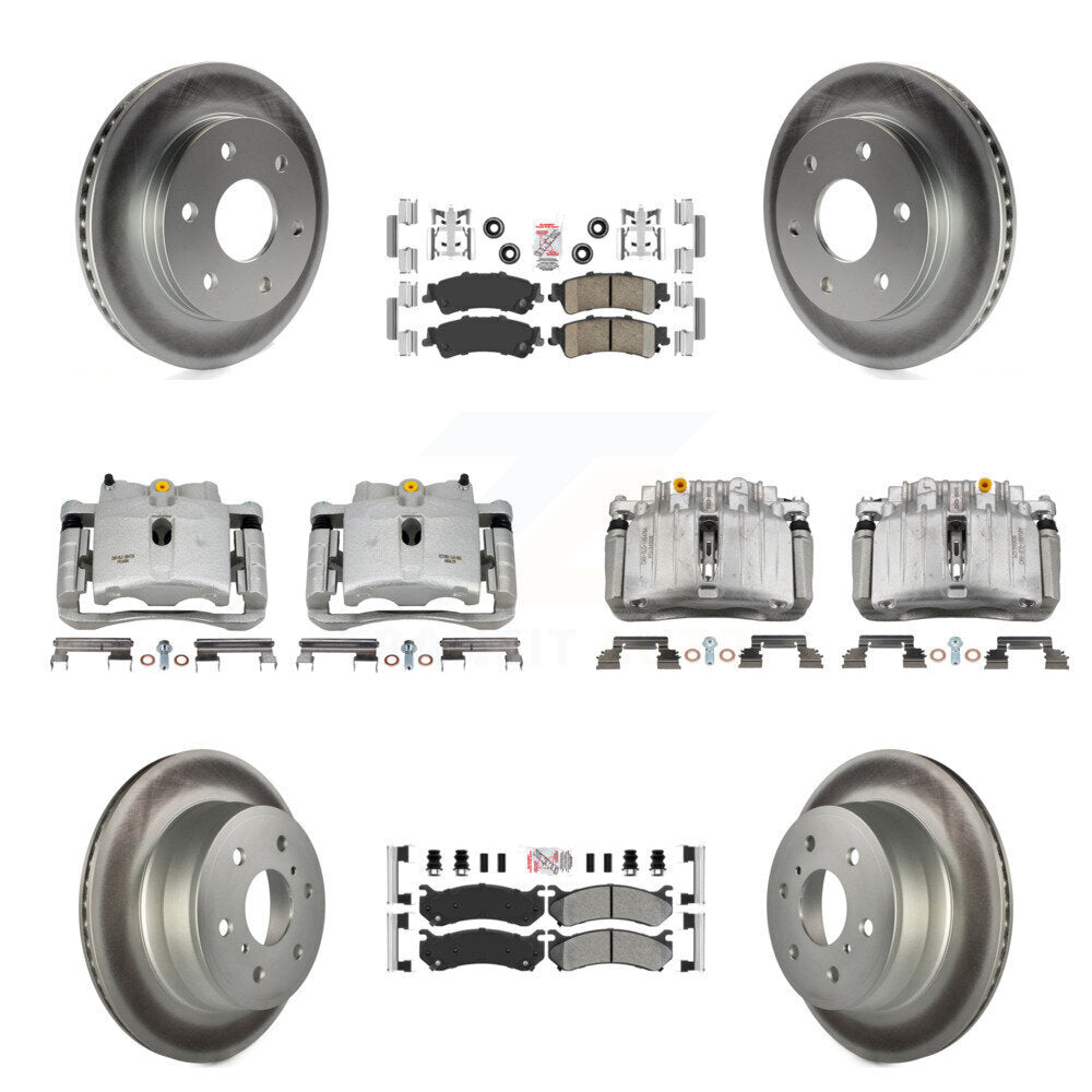 Transit Auto KCG-101733N Disc Brake Kit for 2007 GMC Sierra 1500 Classic - Front and Rear product image