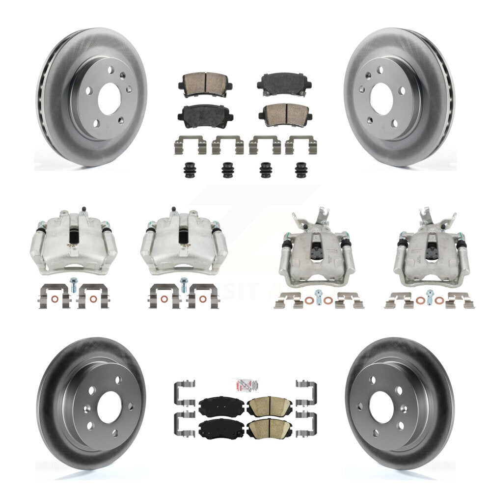 Transit Auto KCG-101740N Disc Brake Kit for 2014-2016 Chevrolet Malibu Limited, Chevrolet Malibu - Front and Rear product image