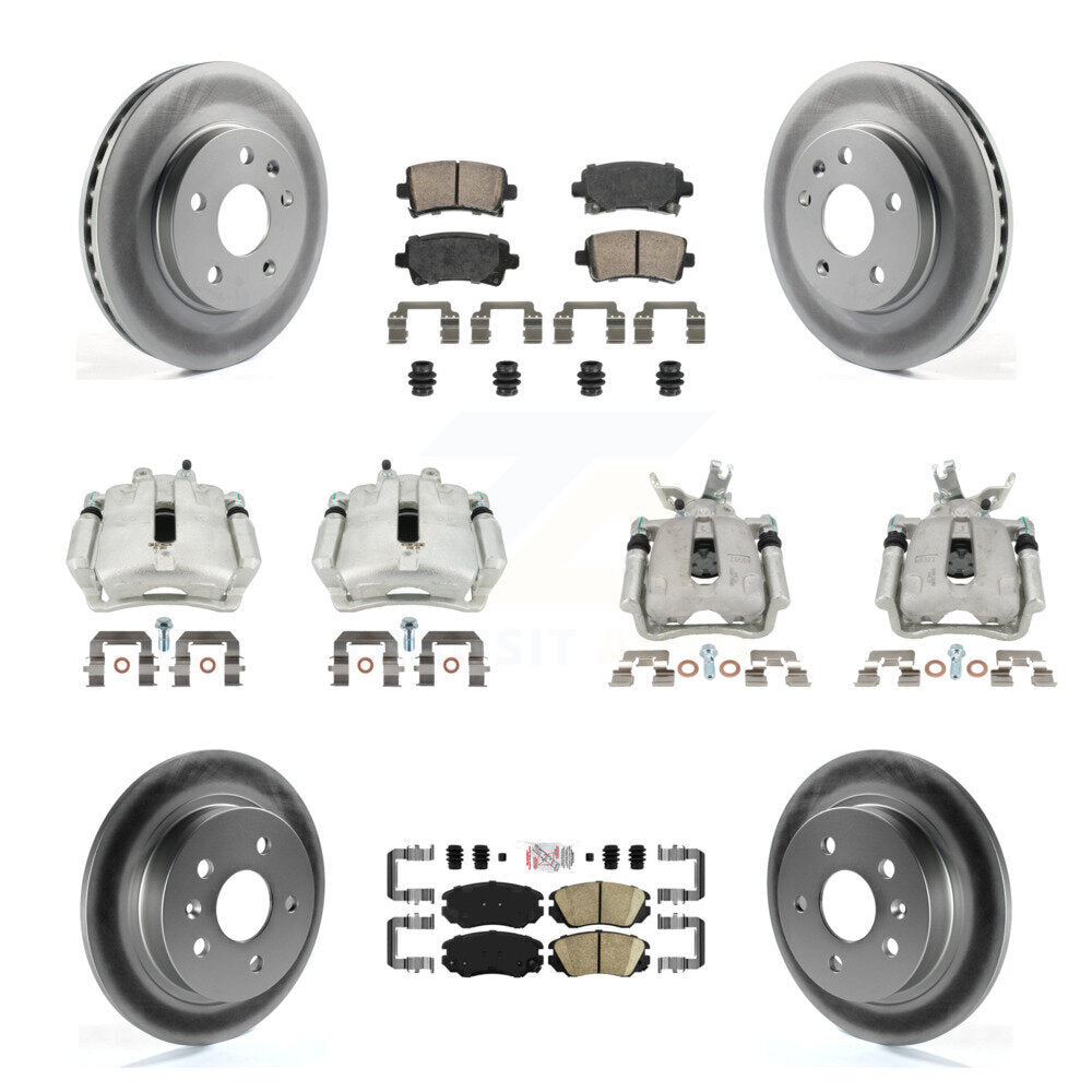 Transit Auto KCG-101741N Disc Brake Kit for 2014-2016 Chevrolet Malibu Limited, Chevrolet Malibu - Front and Rear product image