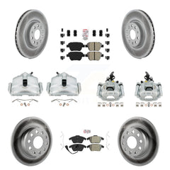 Transit Auto KCG-101750N Disc Brake Kit for 2012-2014 Volkswagen GTI - Front and Rear product image