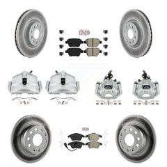Transit Auto KCG-101752N Disc Brake Kit for 2012-2014 Volkswagen GTI - Front and Rear product image