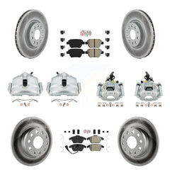 Transit Auto KCG-101753N Disc Brake Kit for 2012-2014 Volkswagen GTI - Front and Rear product image