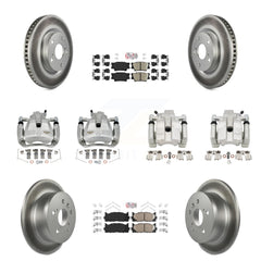 Transit Auto KCG-101767N Disc Brake Kit for 2012-2018 Lexus ES300h, Lexus ES350, Toyota Avalon & more - Front and Rear product image