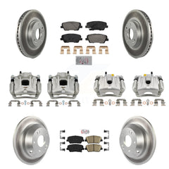 Transit Auto KCG-101774N Disc Brake Kit for 2010-2013 Kia Sorento, Hyundai Santa Fe - Front and Rear product image