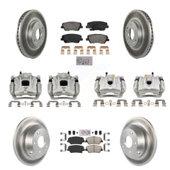 Transit Auto KCG-101775N Disc Brake Kit for 2010-2013 Kia Sorento, Hyundai Santa Fe - Front and Rear product image