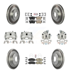 Transit Auto KCG-101796N Disc Brake Kit for 2006-2011 Acura CSX - Front and Rear product image