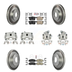 Transit Auto KCG-101798N Disc Brake Kit for 2006-2011 Acura CSX - Front and Rear product image