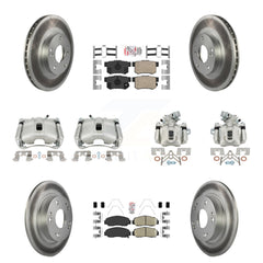 Transit Auto KCG-101799N Disc Brake Kit for 2006-2011 Acura CSX - Front and Rear product image